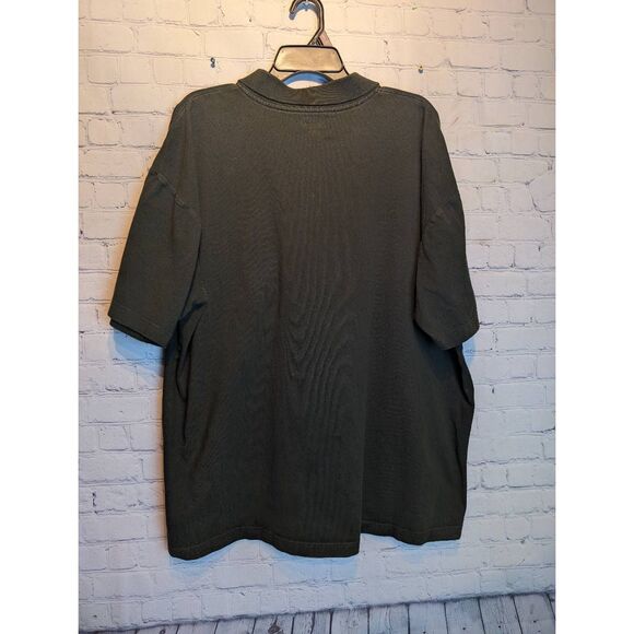 Carhartt dark green polo shirts size 2X - Picture 3 of 4